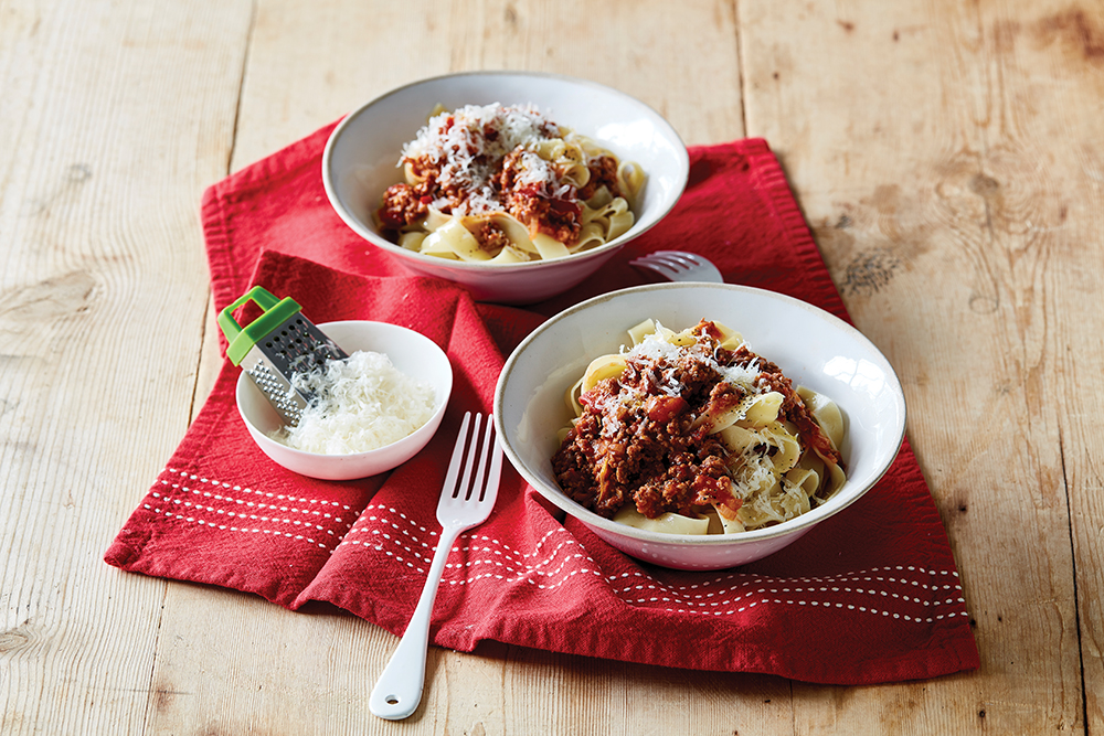 Beef Fettuccine Bolognese