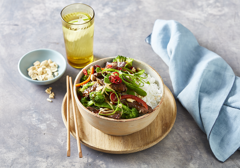 Beef and Cashew Stir-Fry