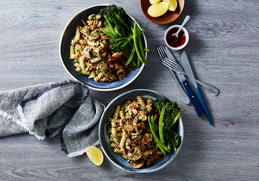 Healthy Beef Stroganoff