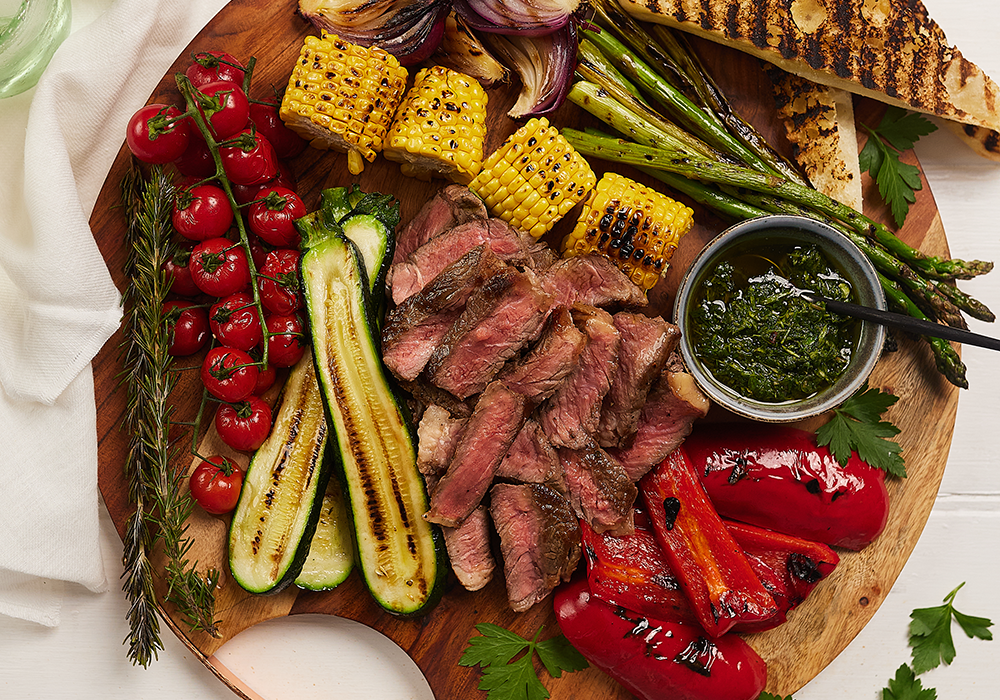 Steak Vegetable Charcuterie